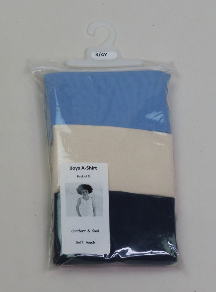 Boys Organic Cotton Vest