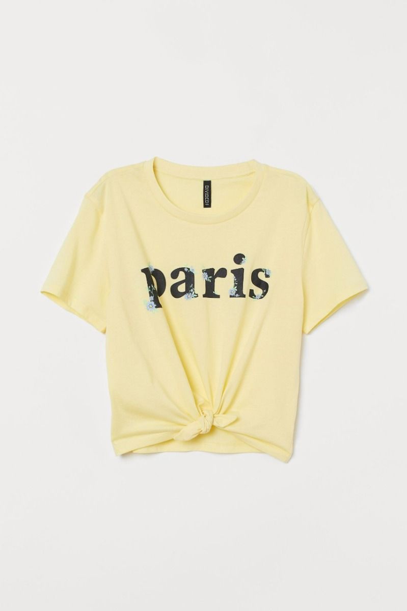 Ladies Printed Crop Top