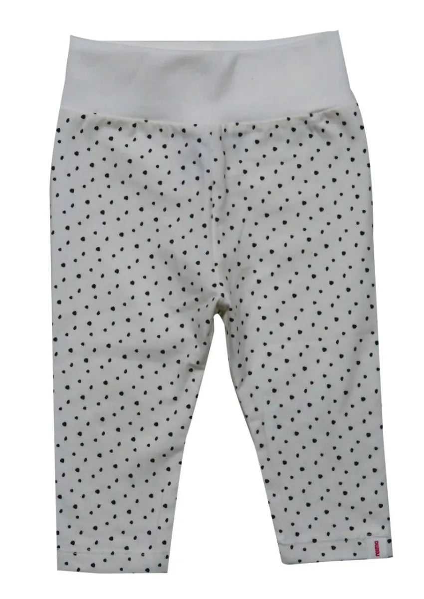 Baby Stretch Knit Pant White Aop