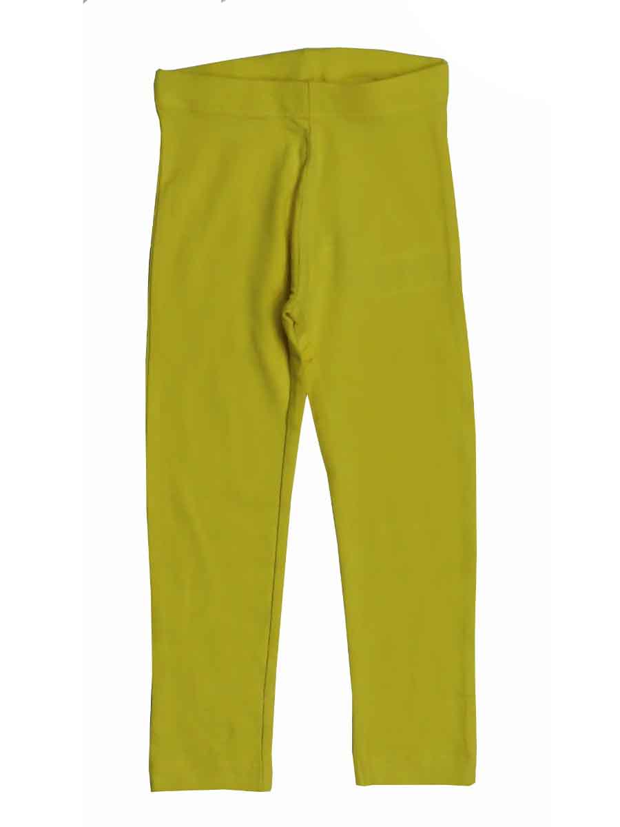Girls Stretch Leggings Light Yellow