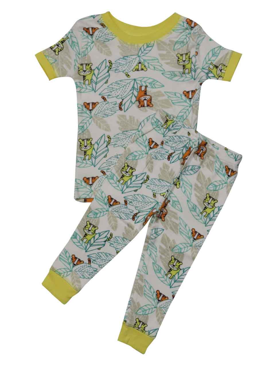 Baby Boys Pyjama Set Off White Aop
