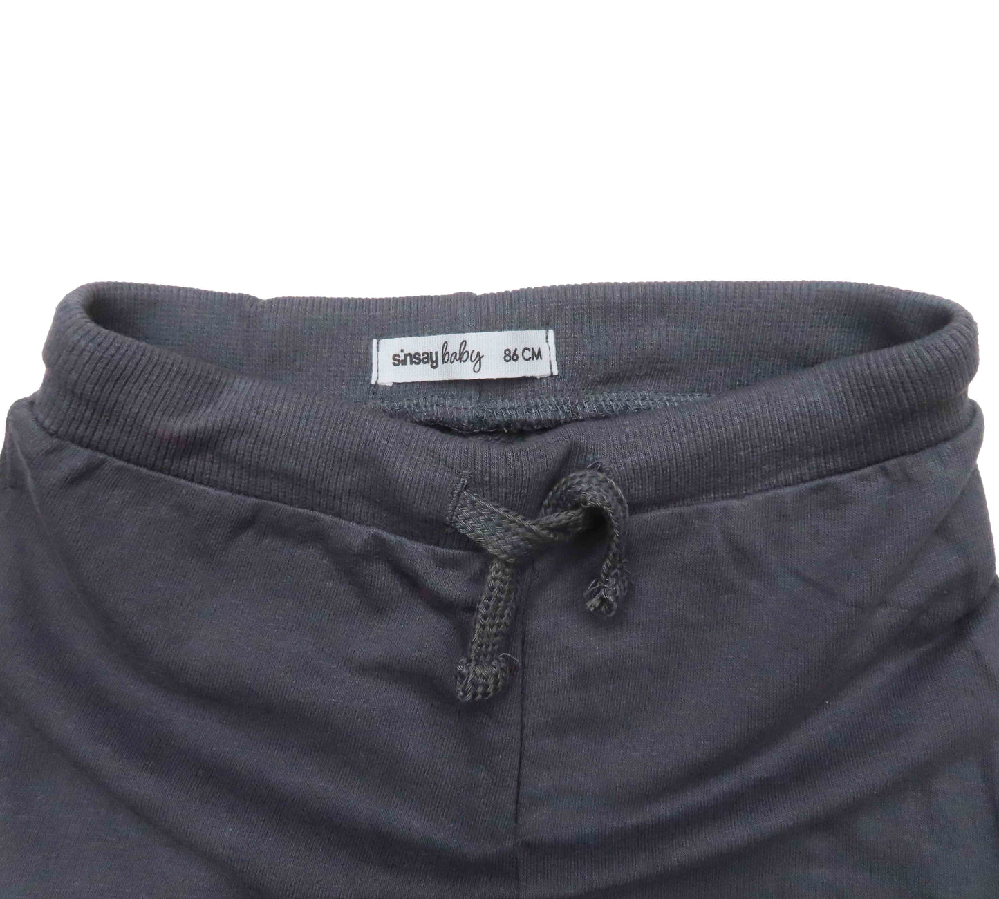 Baby Boys French Terry Charcoal Jogger