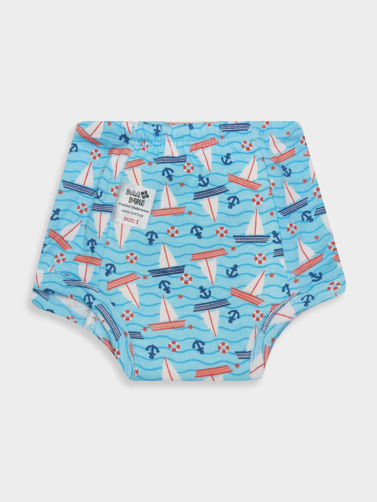 3pc pack Kids Padded Underwear Assorted