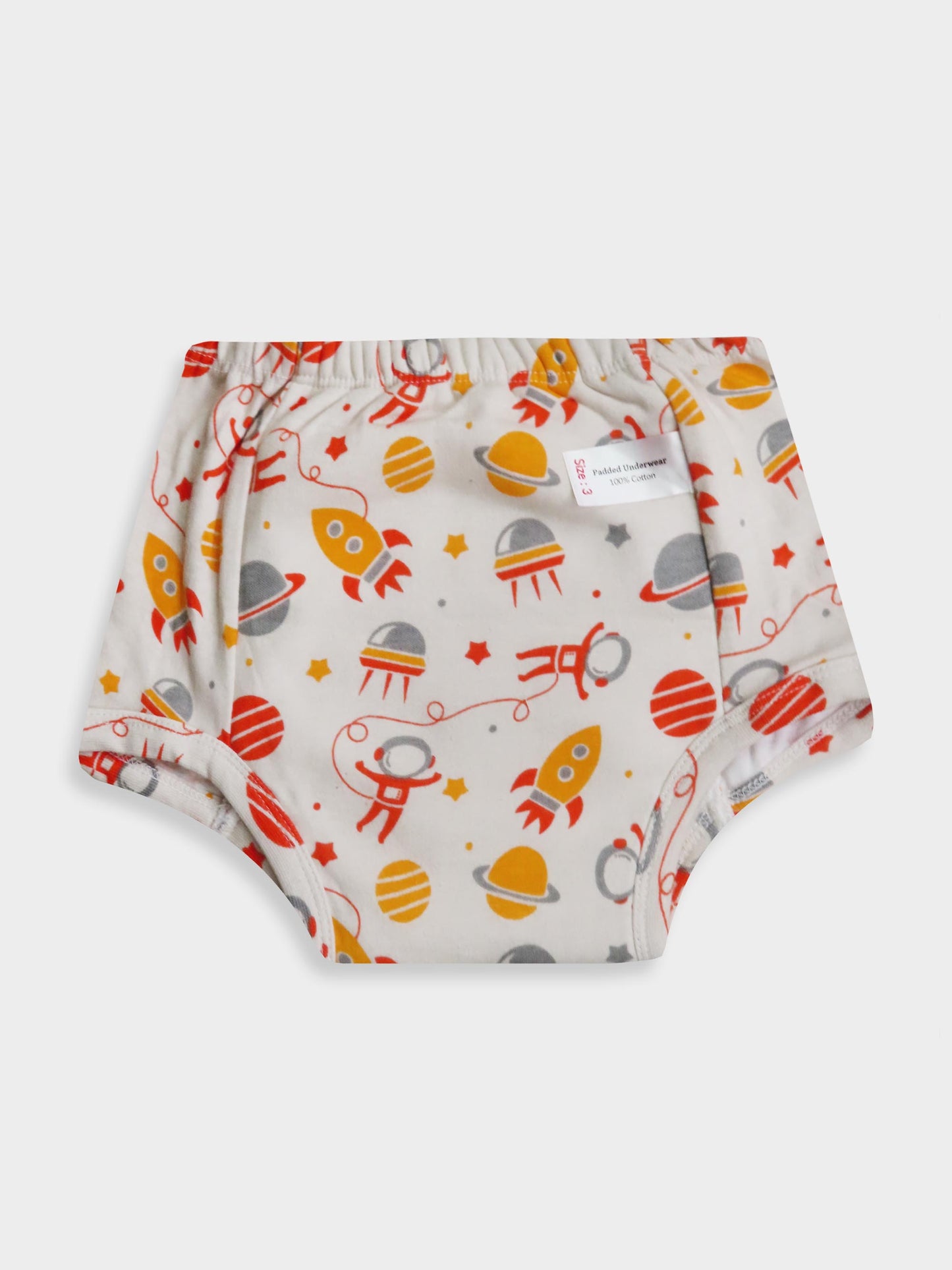 3pc pack Kids Padded Underwear Assorted