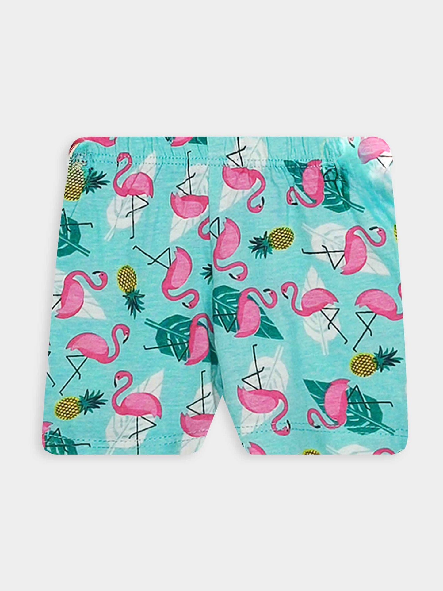 Baby Girls Printed Shorty Sets Hanger Pack