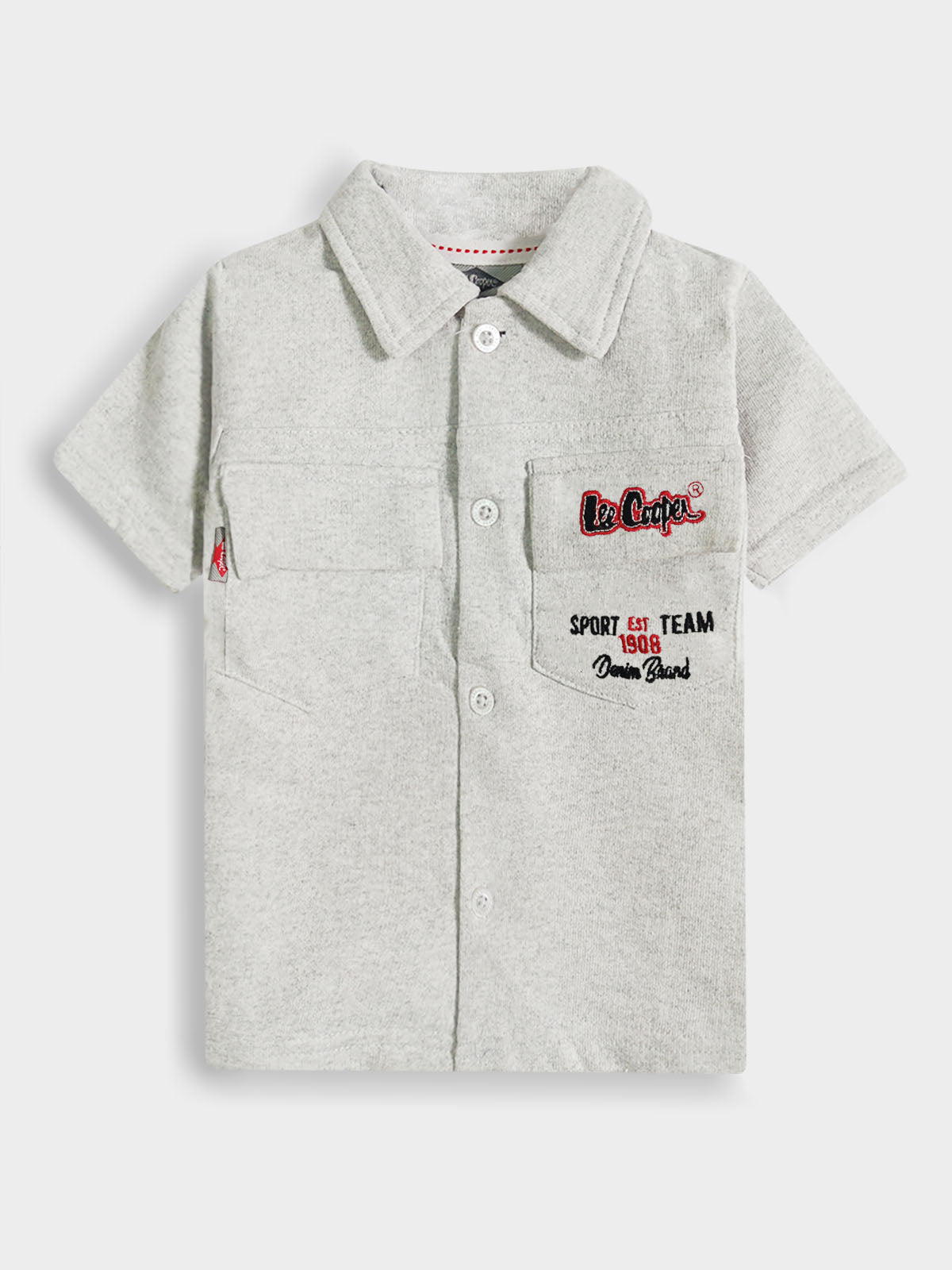 Baby Boys Knit Melange Shirt