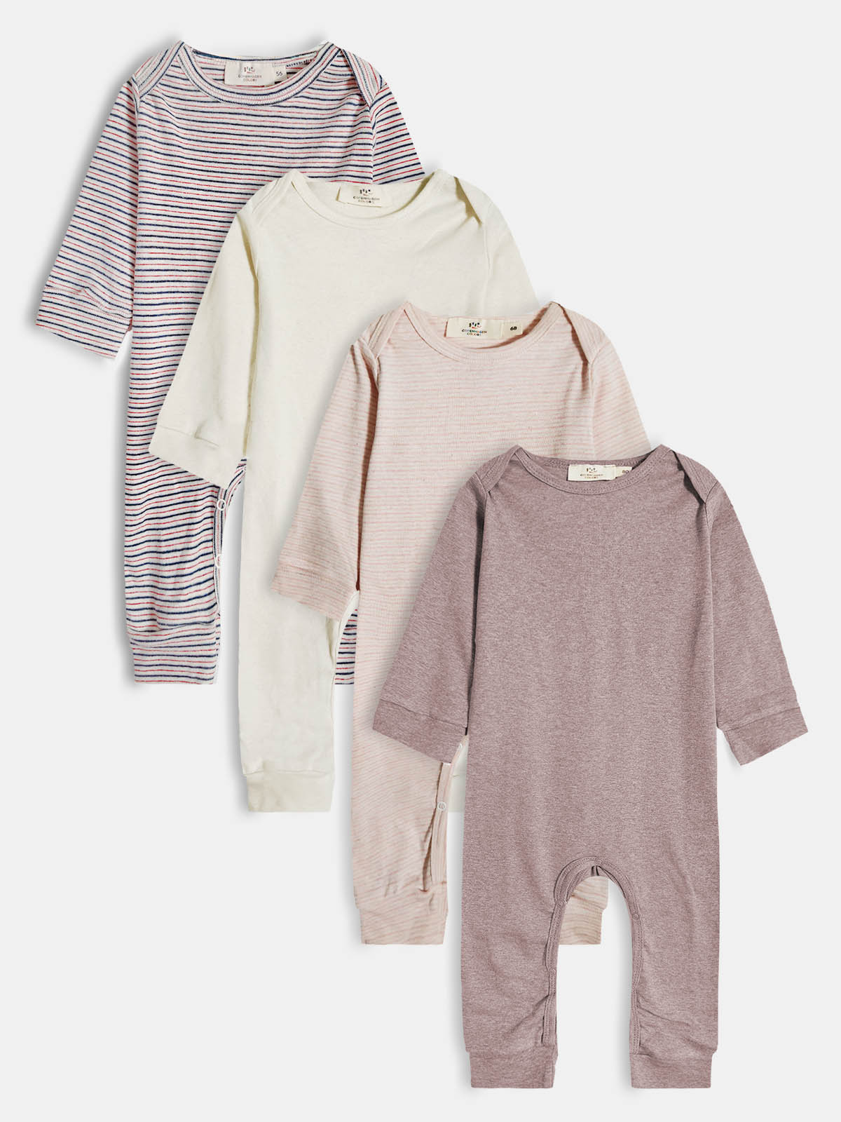 Baby Long Sleeve Rib Playsuit