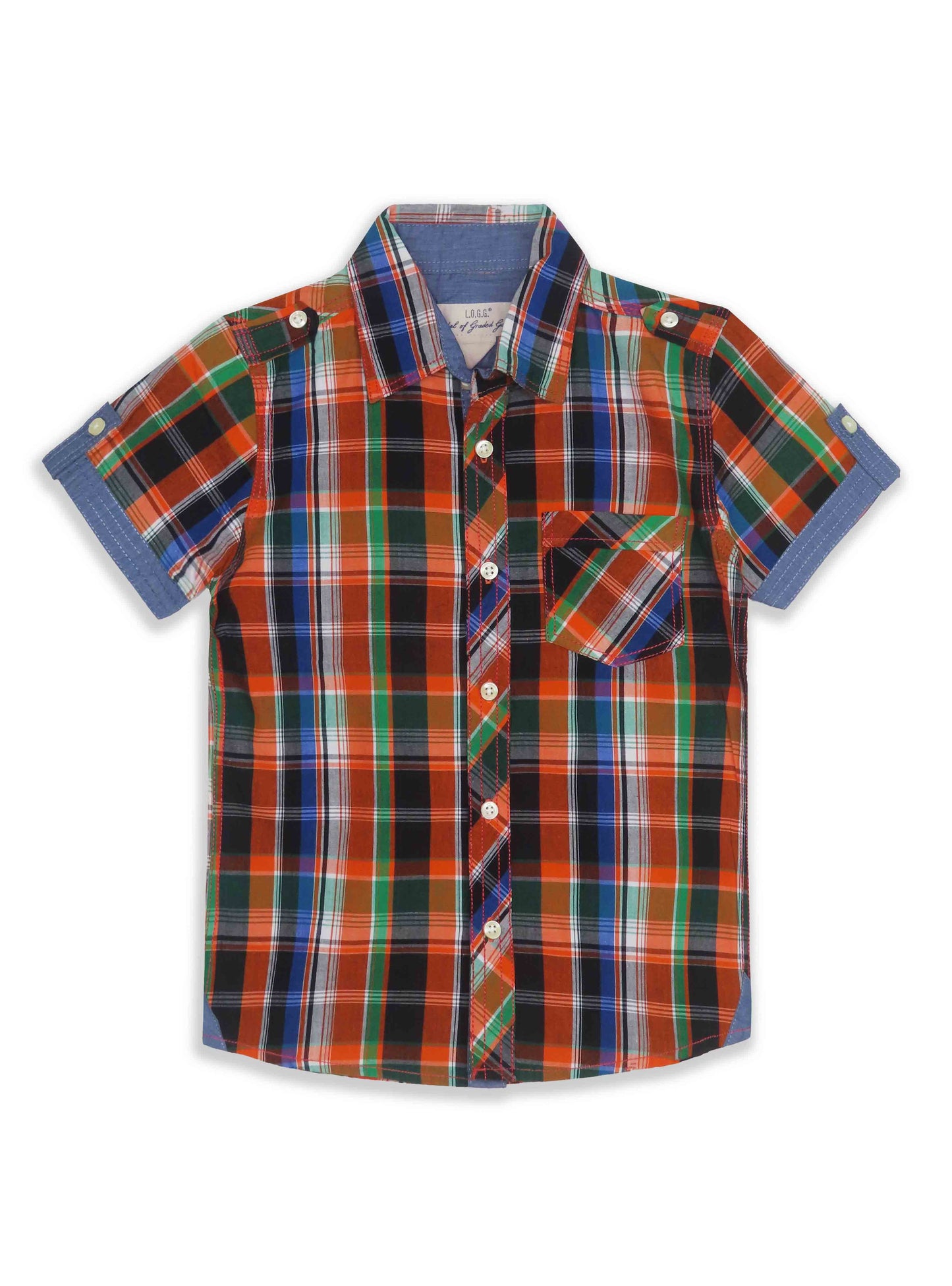 Boys Checked Woven Shirts