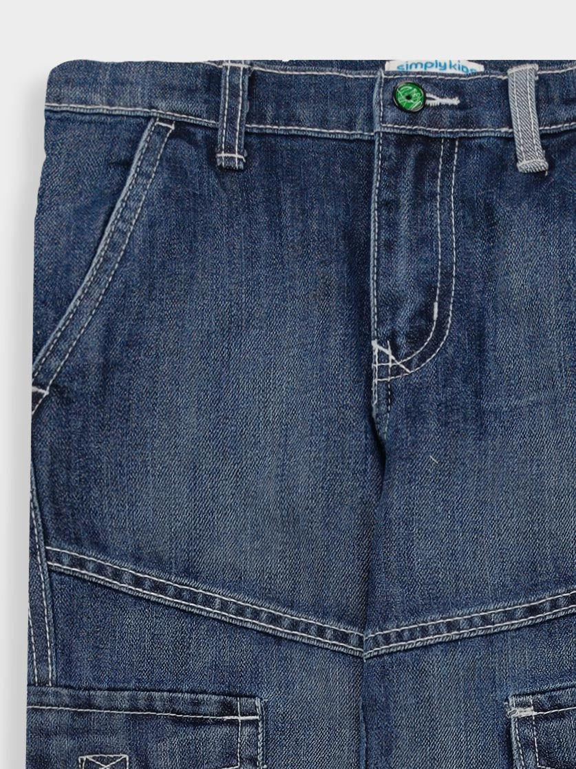 Boys Cargo Jeans Pants