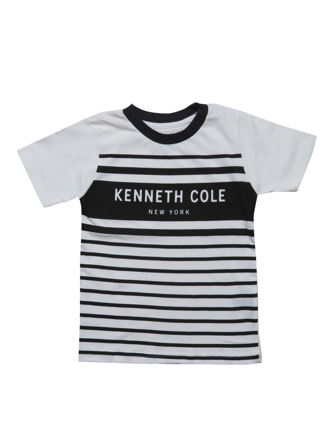 Boys T Shirt White / Black