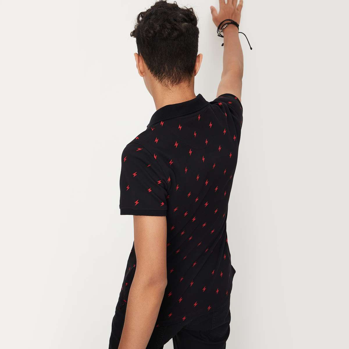Older Boys Polo Black