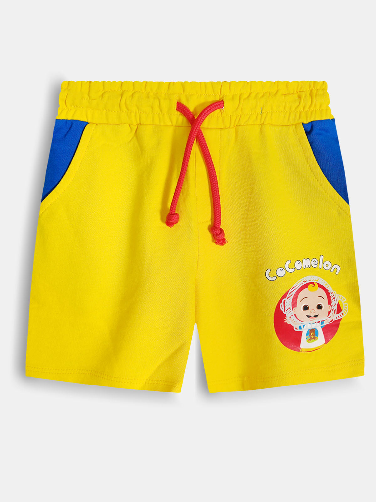 Boys French Terry Yellow Shorts