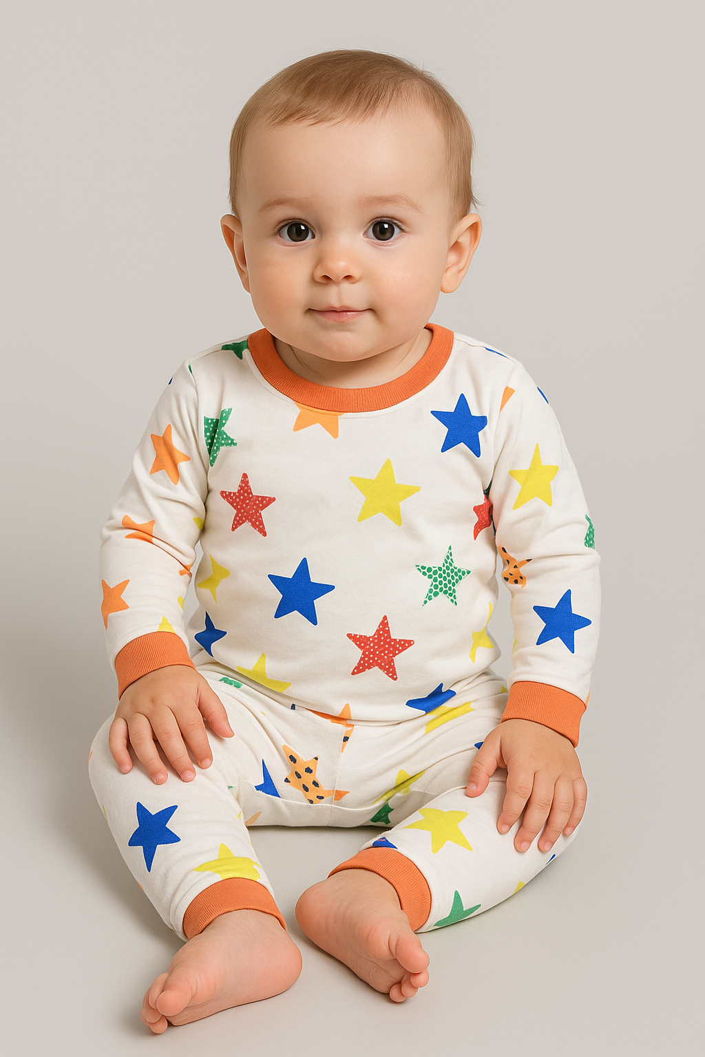 Girls Printed Pyjama Set