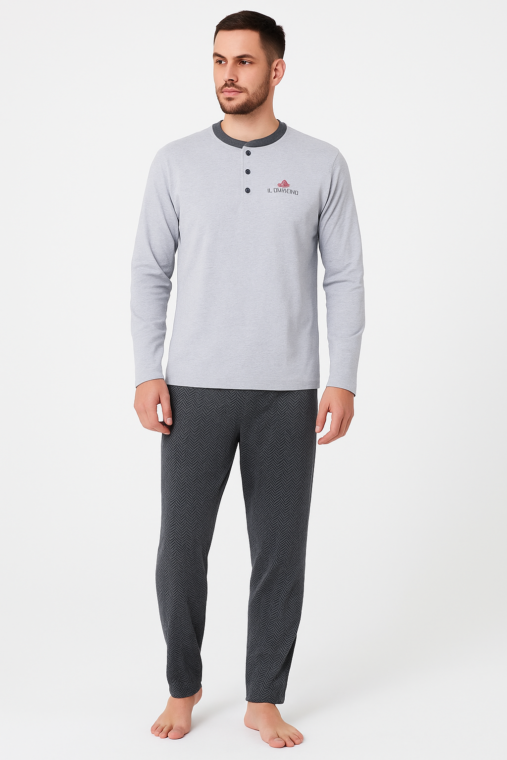 Mens Winter Pyjama Set
