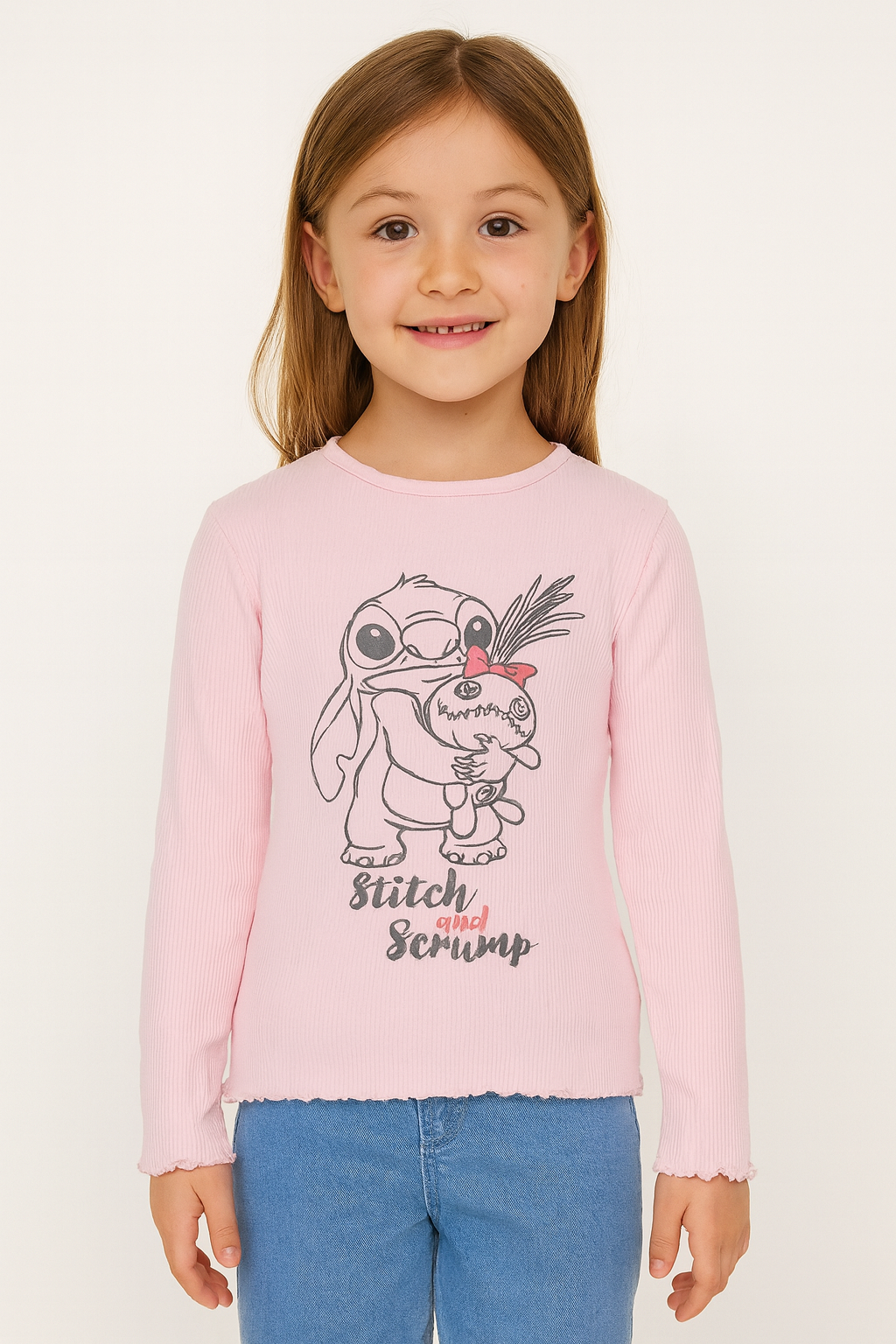 Girls Durby Long Sleeve Top