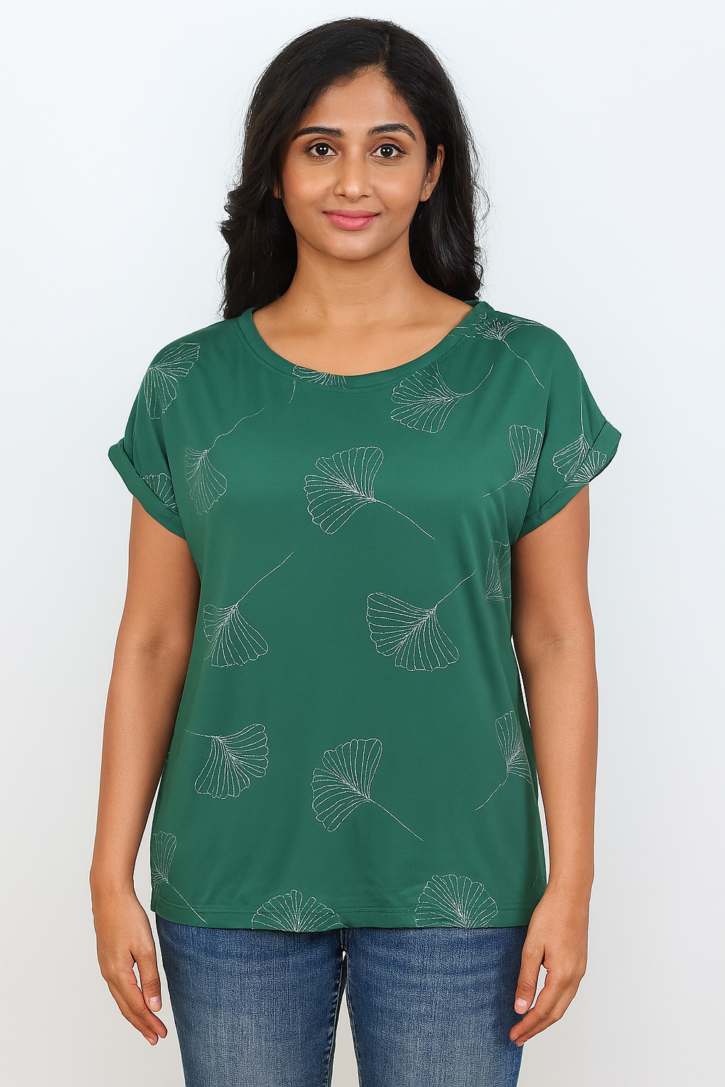 Ladies Viscose Magyar Sleeve Top