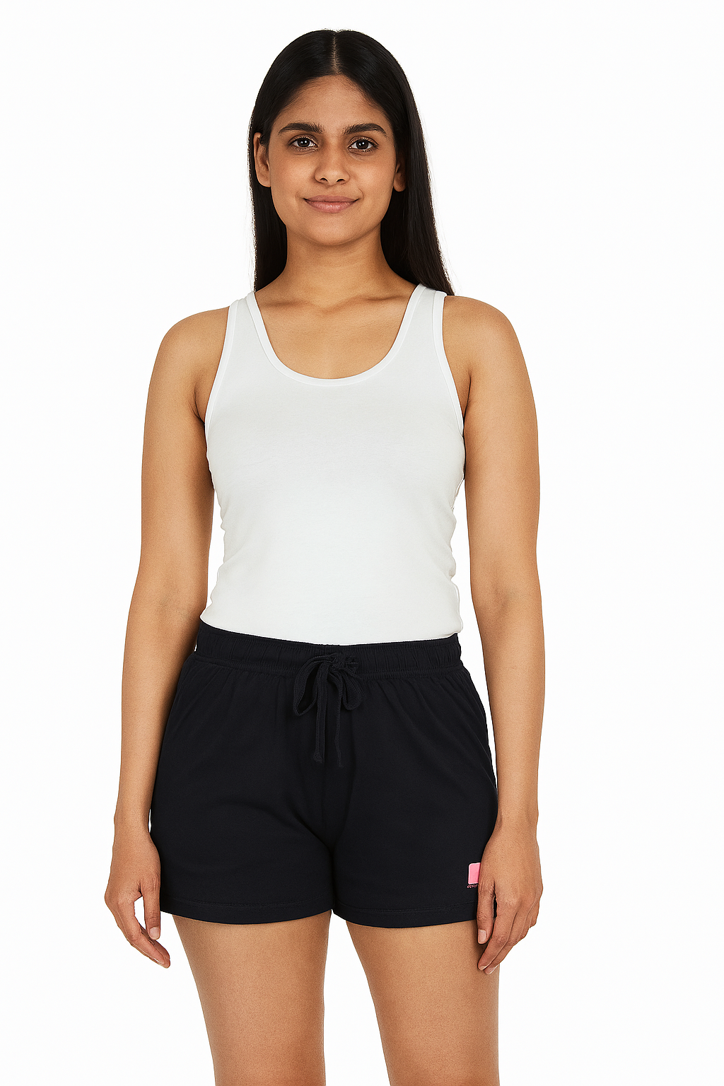 Ladies French Terry Knit Shorts