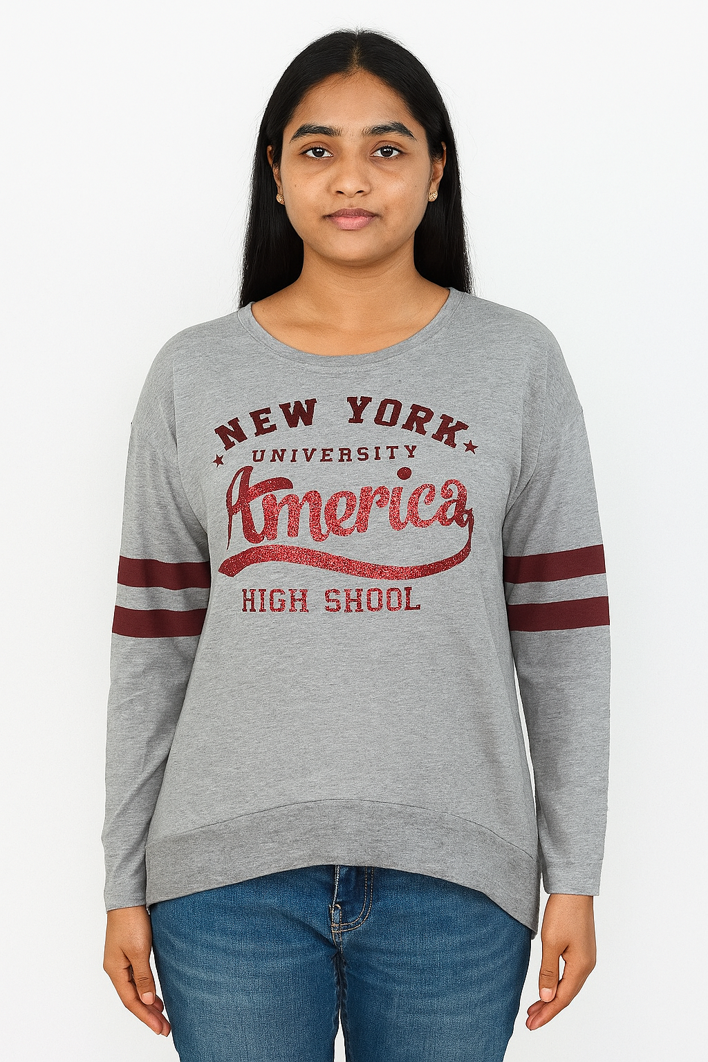 Ladies Long Sleeve Top
