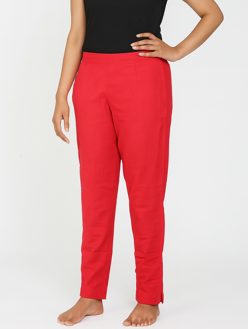 Ladies Woven Kurti Pant