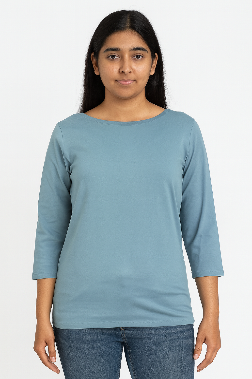 Ladies Stretch T Shirt Teal