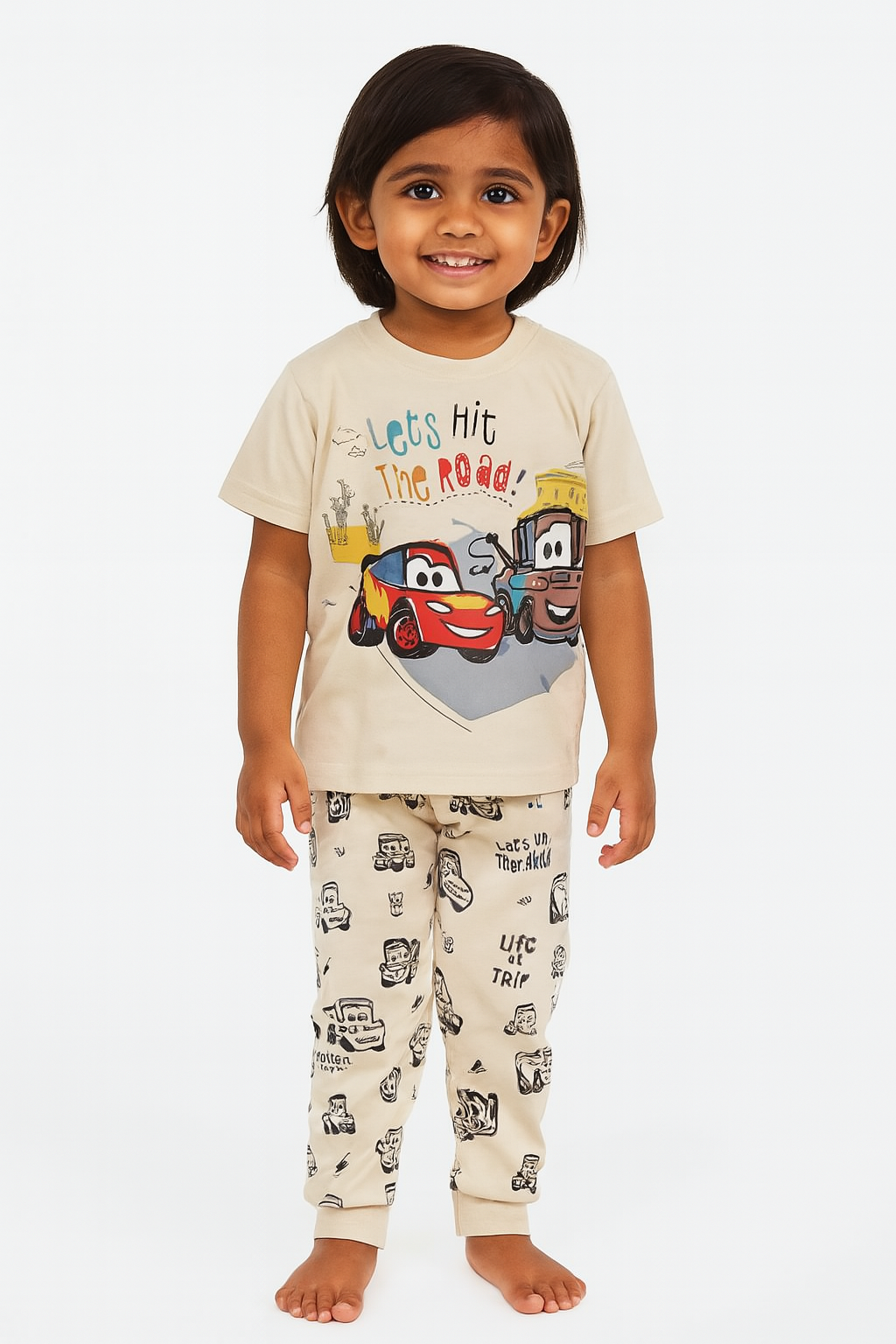 Baby Boys Printed Pyjama Set