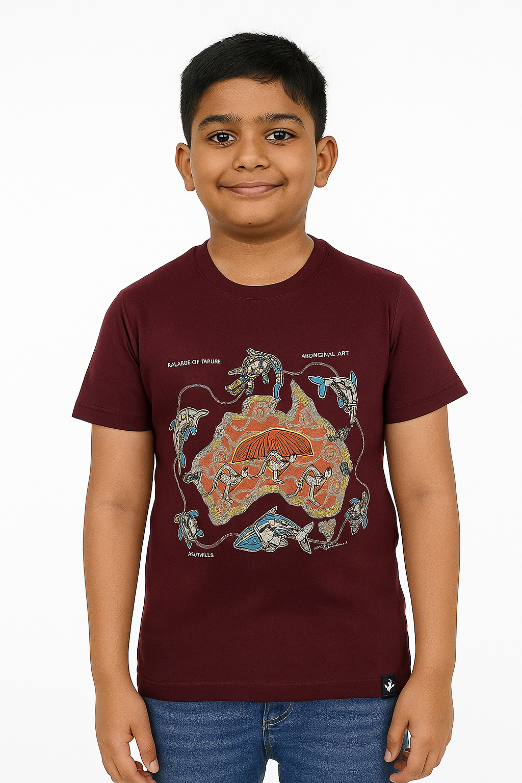 Boys Printed T Shirt