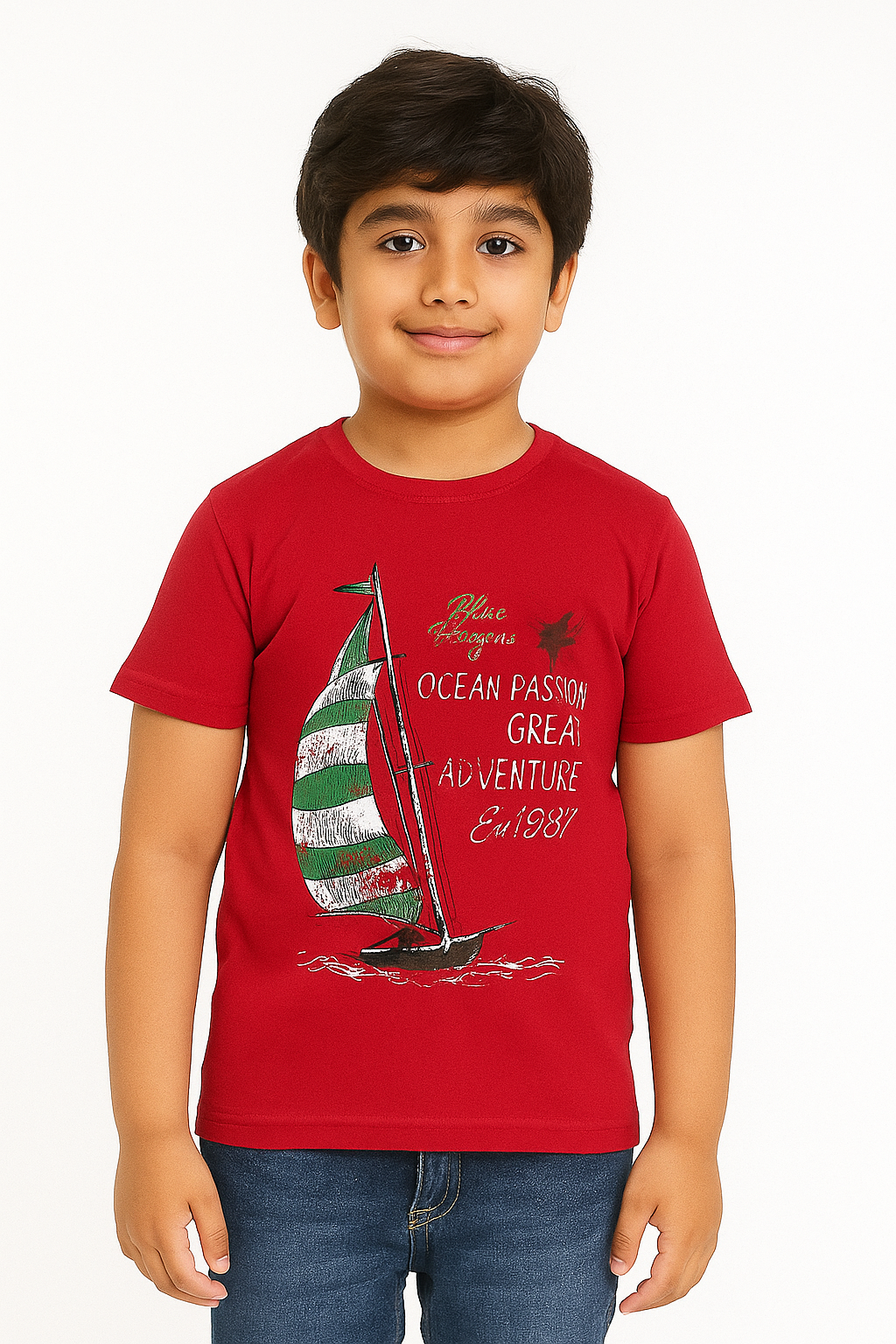 Boys Printed T Shirt