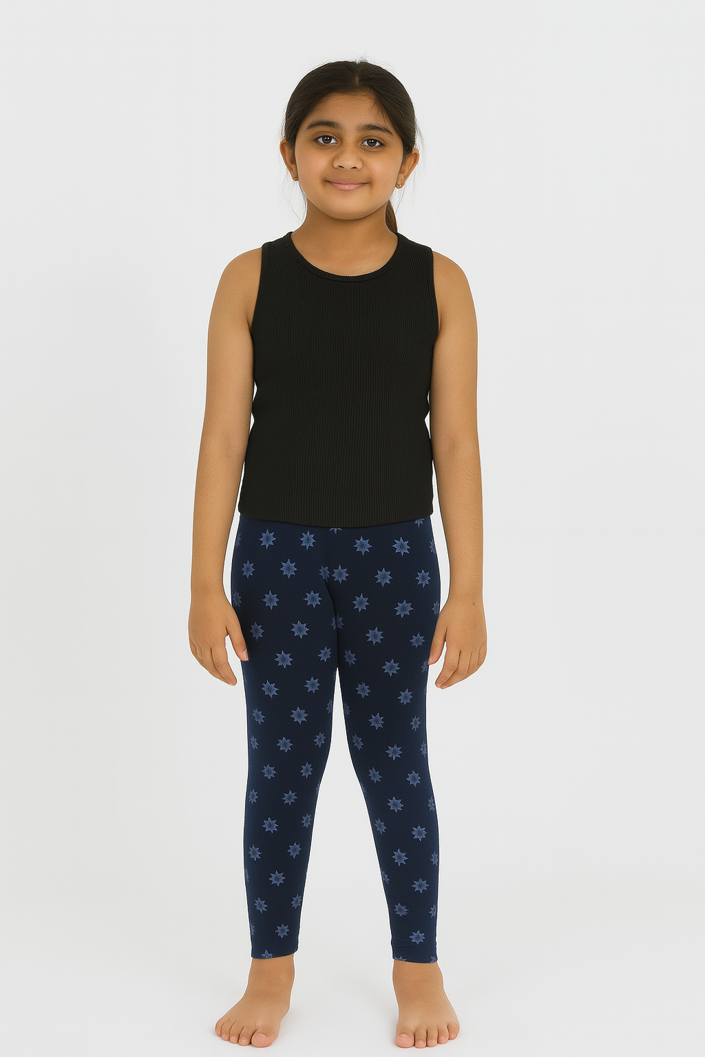 Girls Printed Stretch Legging