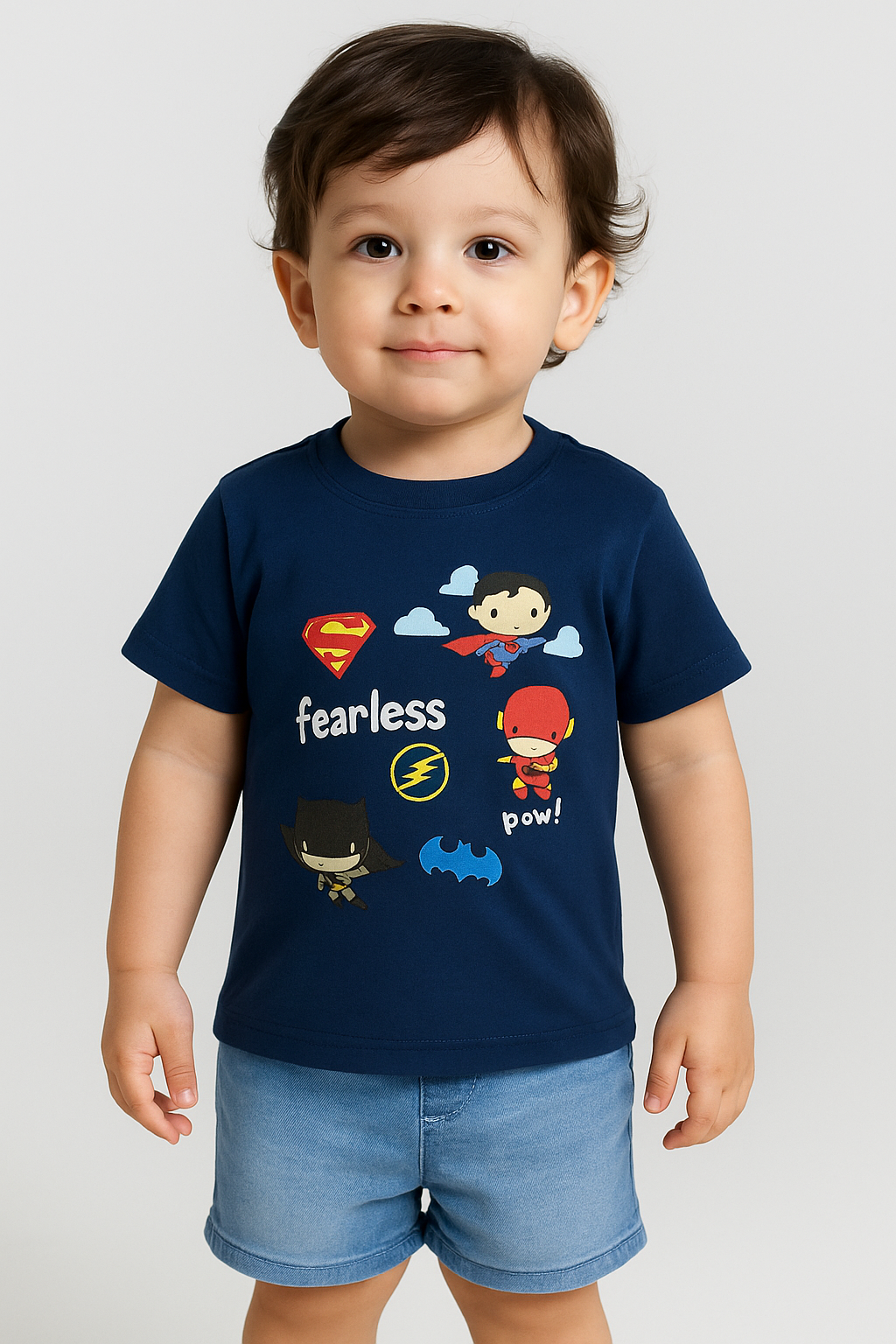 Justice League Boys Printed T Shirt