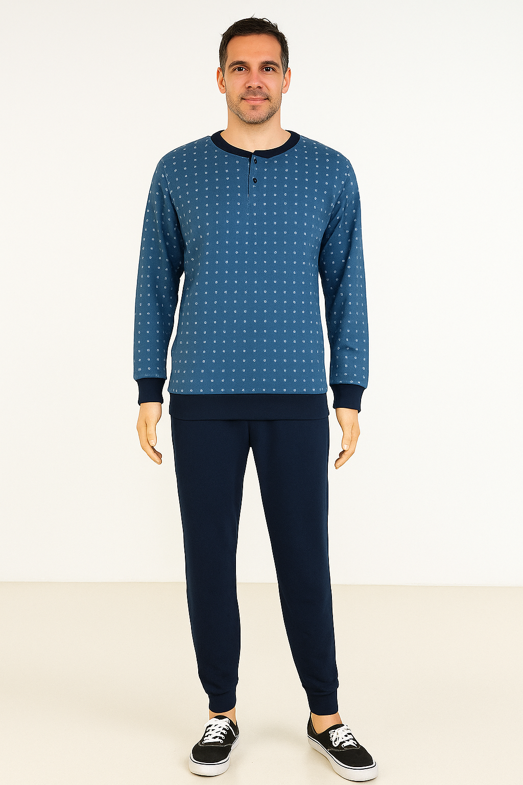 Mens Winter Pyjama Set