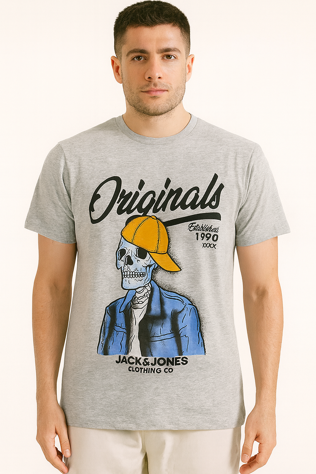 Mens Short Sleeve Printed T Shirt