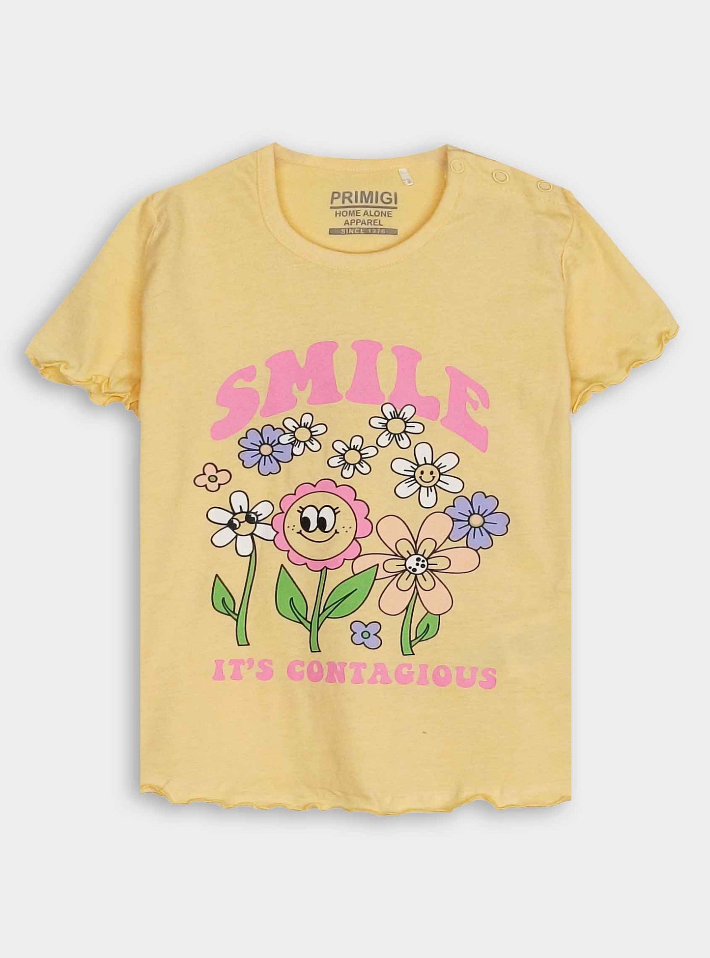 Girls Printed Shorty Set