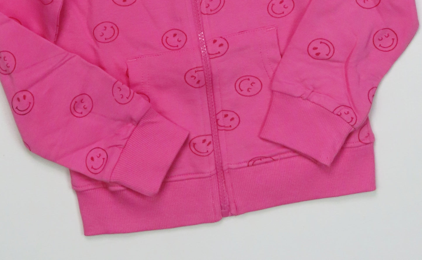 Girls Fleece Full Zipper Sweatshirt