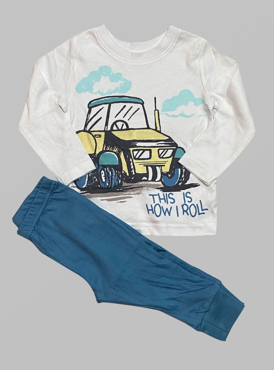 Boys Printed Pyjama Set