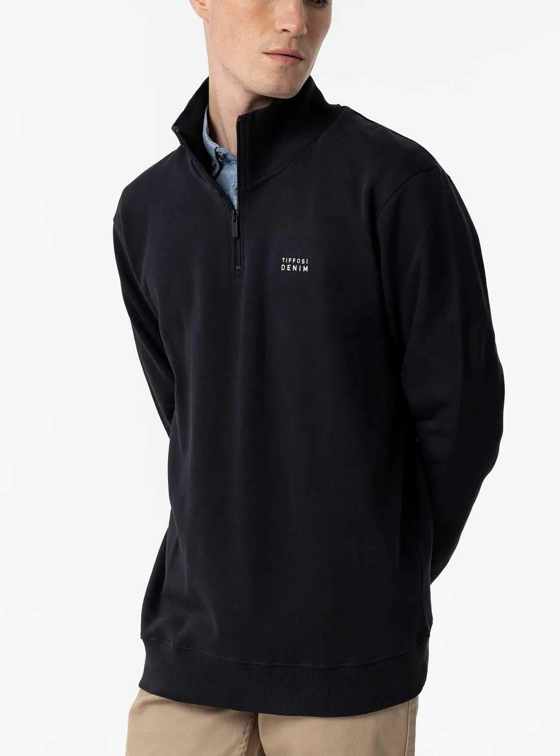 Mens Half Zipper Sweatshirt