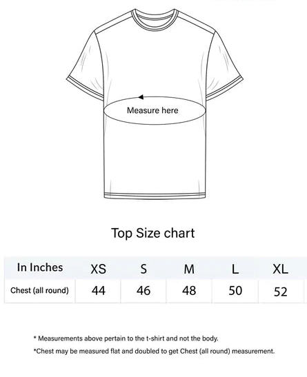Mens Printed Oversize Fit Off-White T-Shirt
