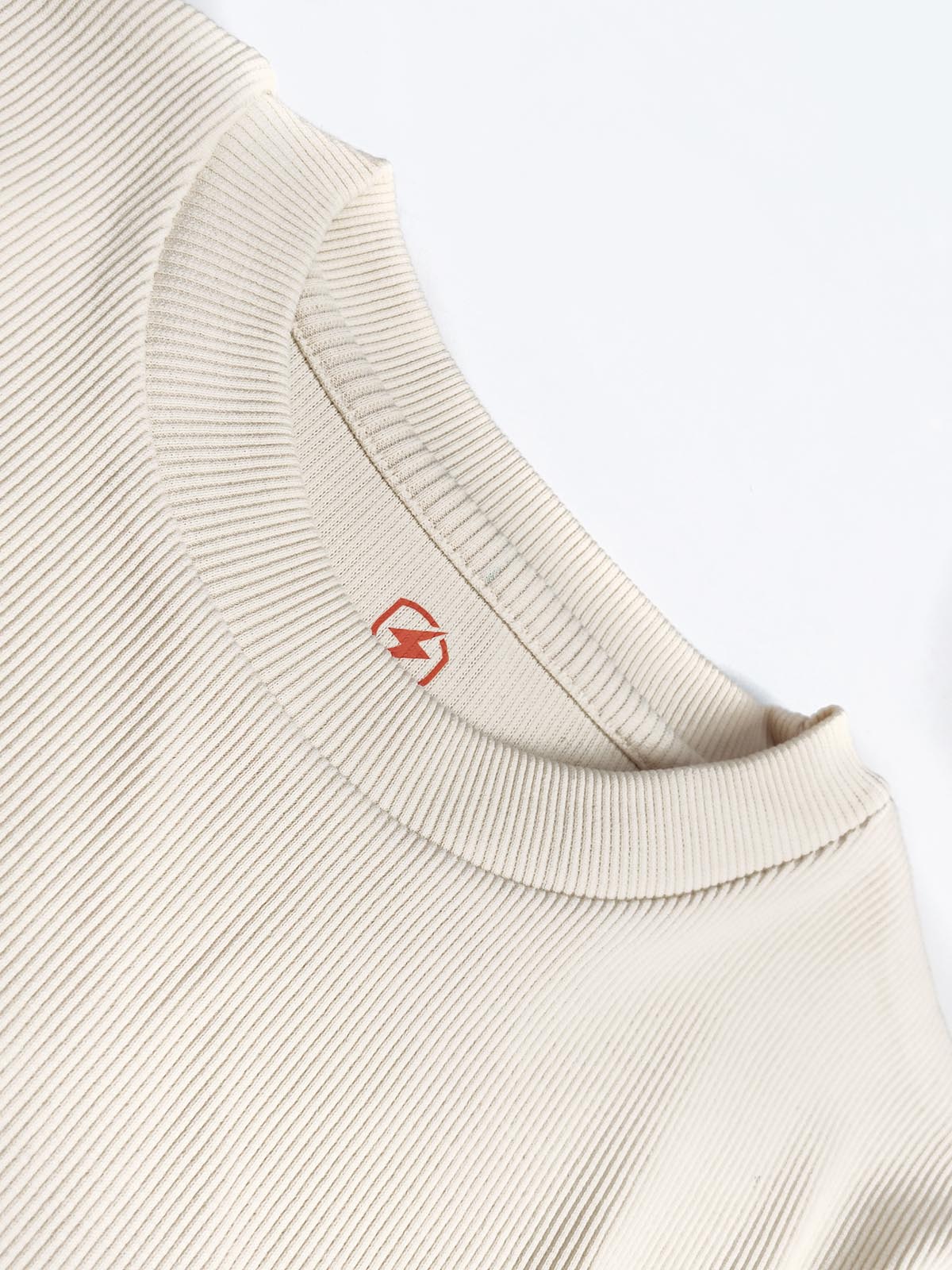 Mens Ribbed Crew Neck Pullover