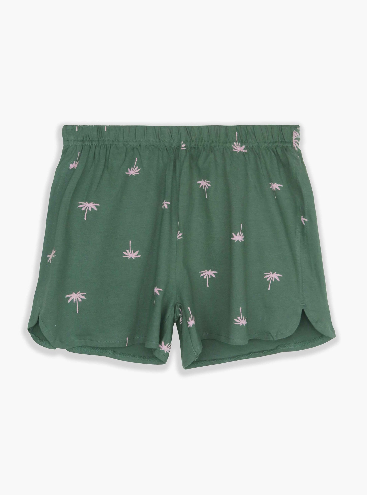 Ladies Coral AOP Lounge Shorts