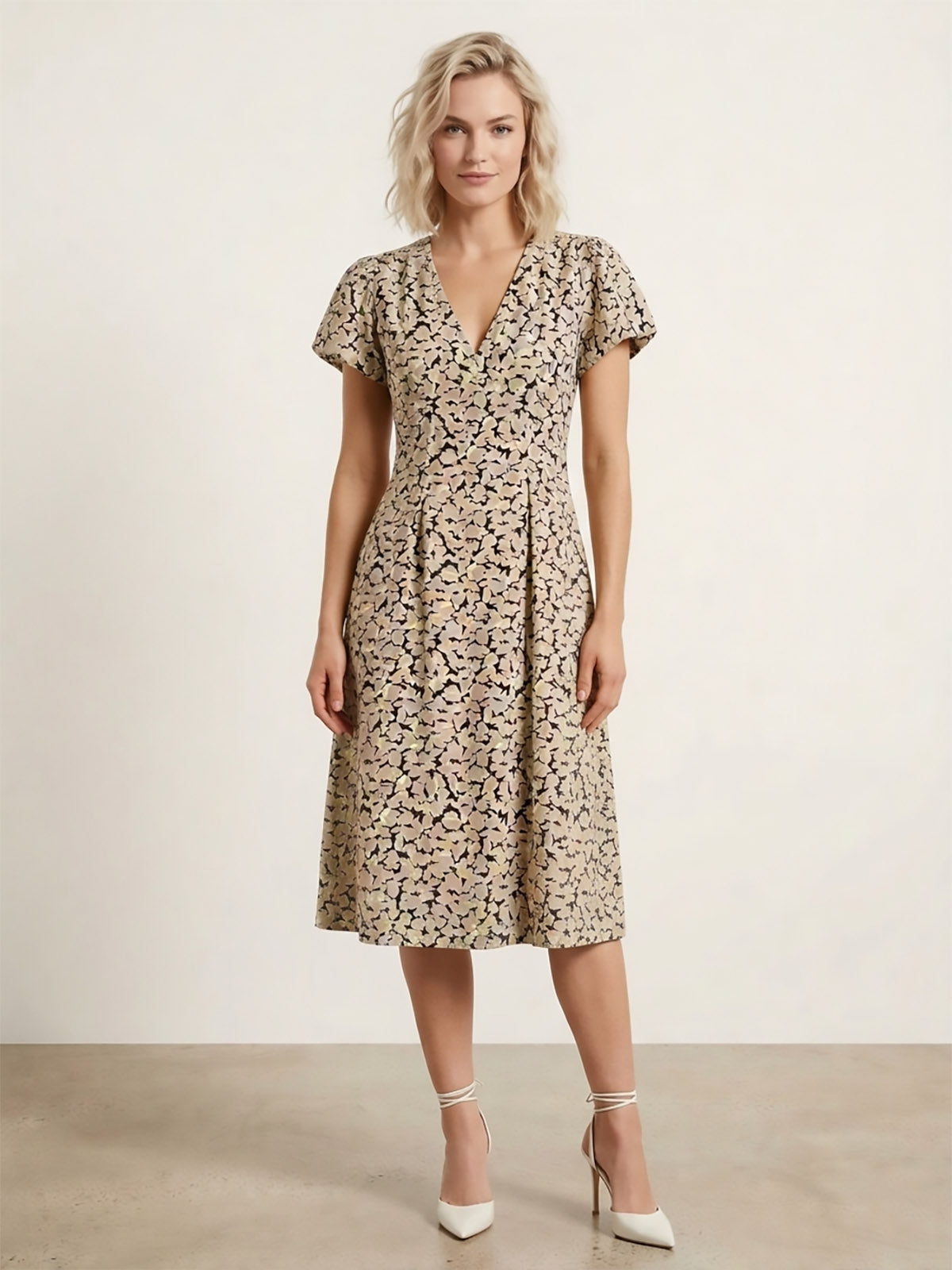 Ladies Cotton Woven Dress