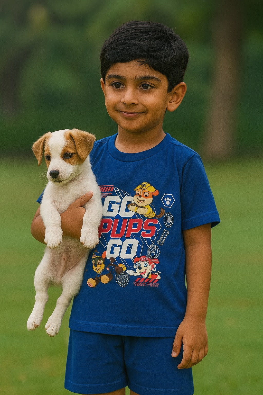 Boys Printed Short set