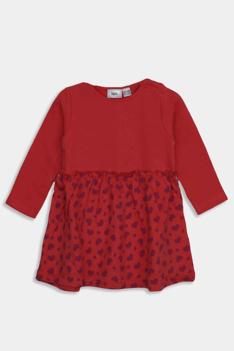 Bpc Girls Fleece Winter Dress