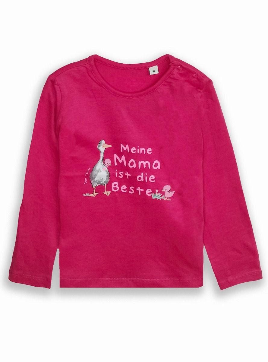 Baby Girls Long Sleeve Pink T Shirt