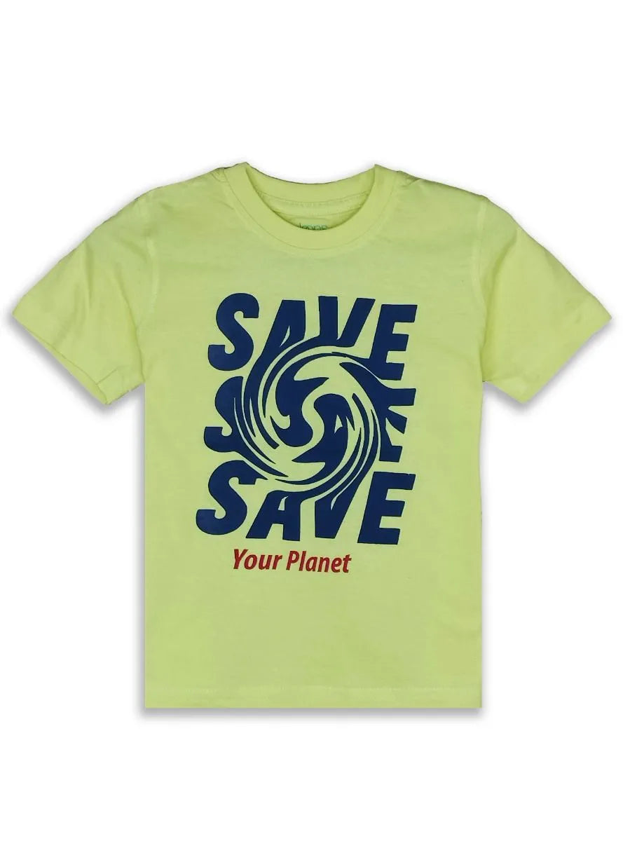 Boys Printed T Shirt