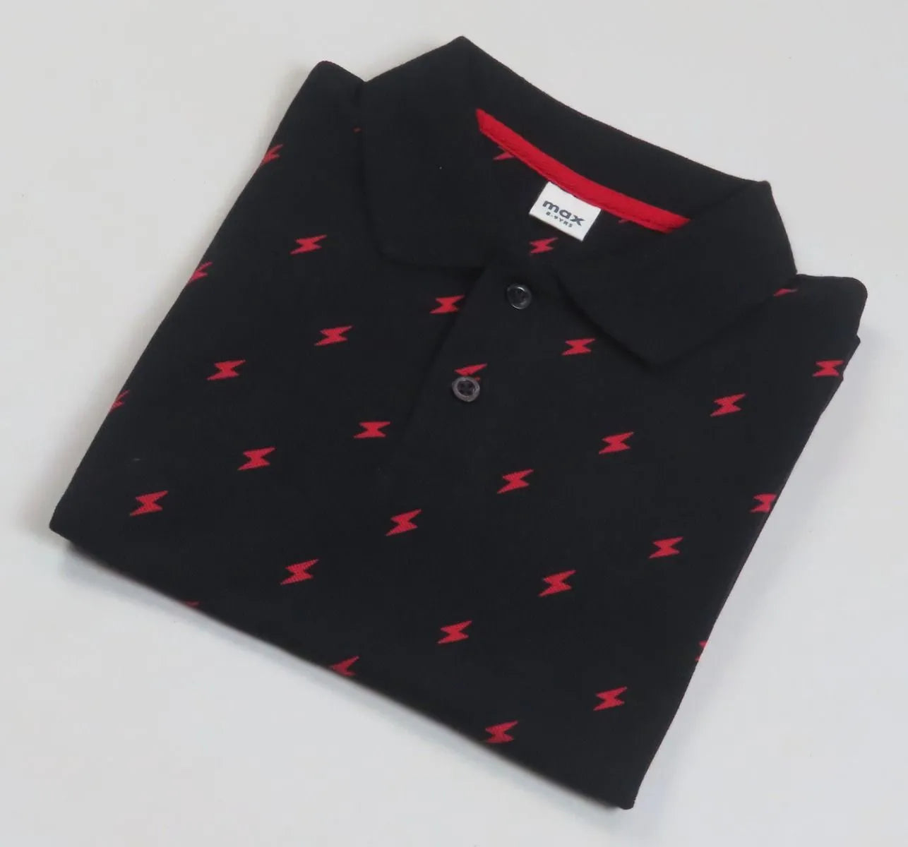 Older Boys Polo Black