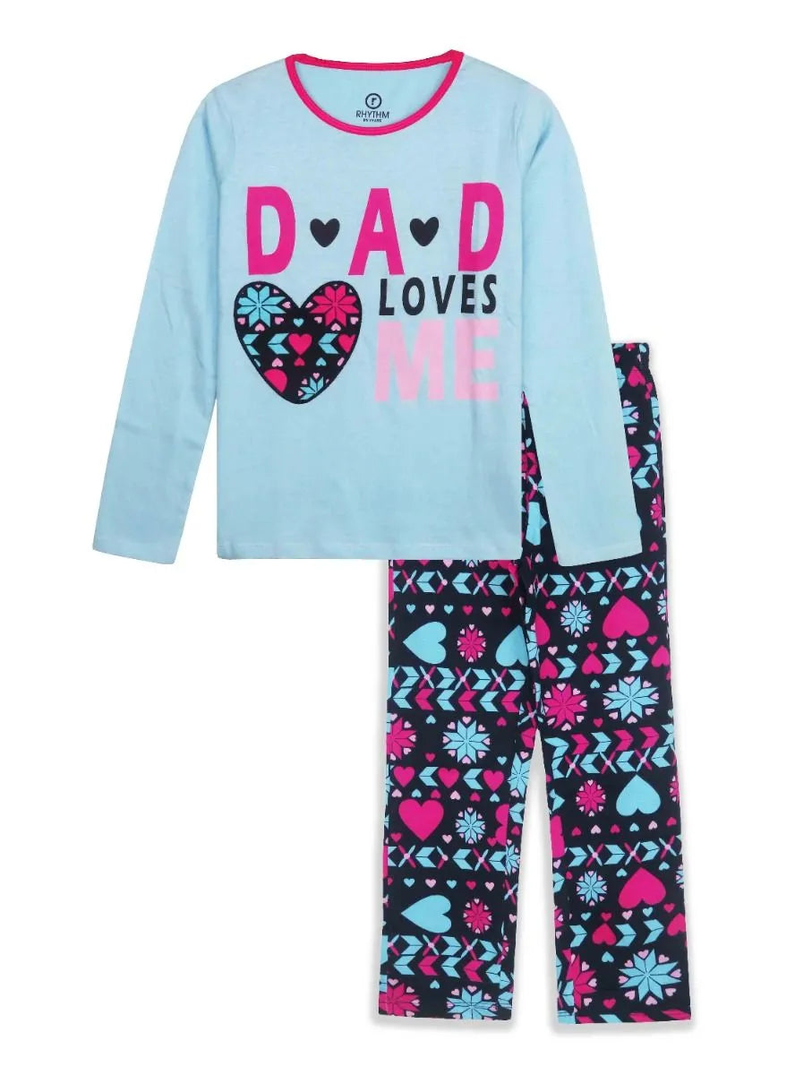 Girls AOP Pyjama Set