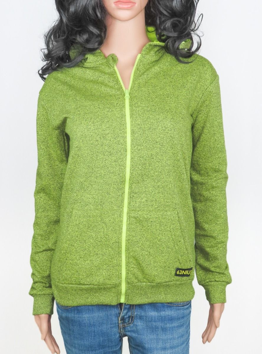 Girls Fleece Full Zipper Sweatshirt