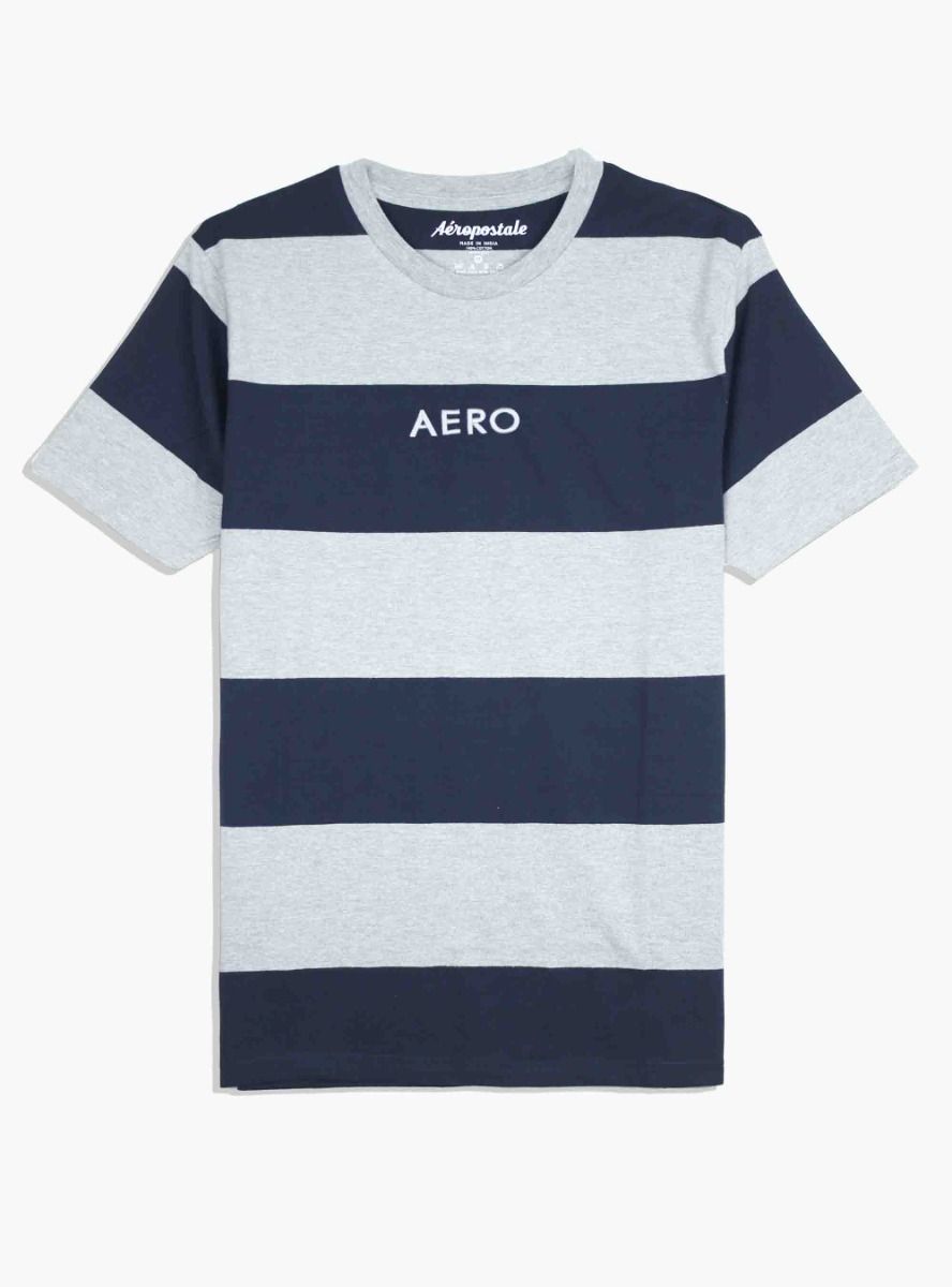 Mens Rugby Striped T Shirt