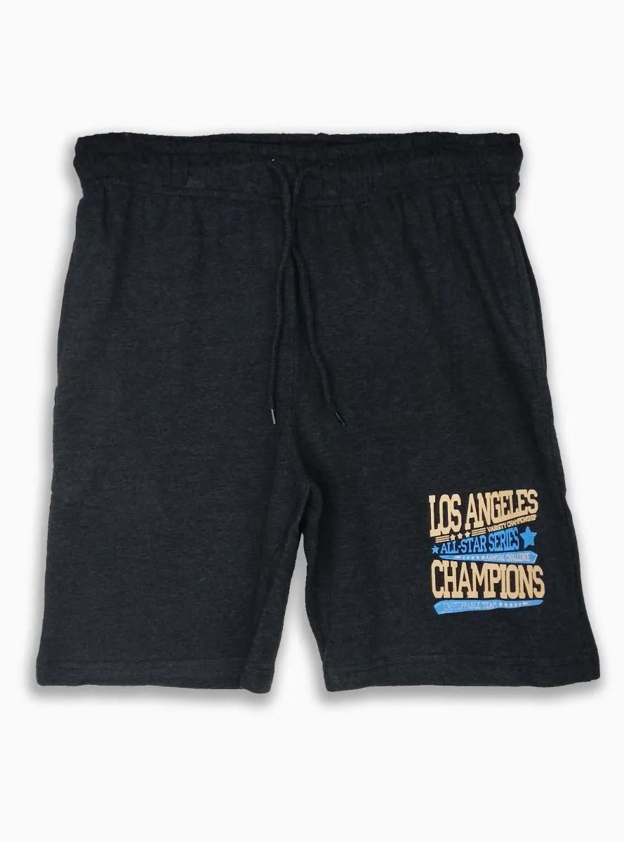 Mens French Terry Shorts | Charcoal