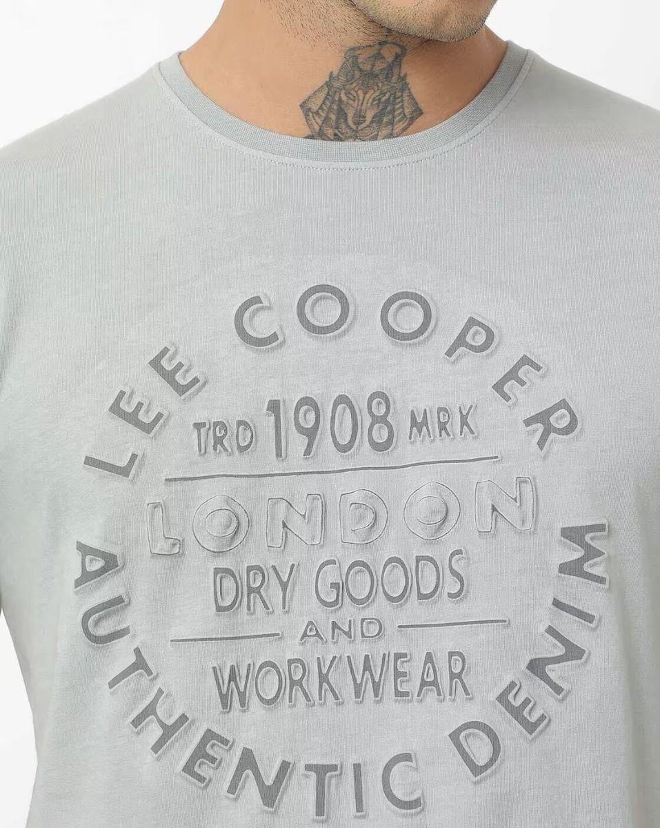 Mens Embossed T Shirt
