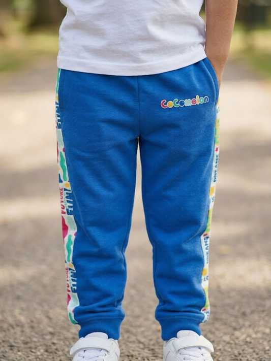 Boys French Terry Side Panel Jogger